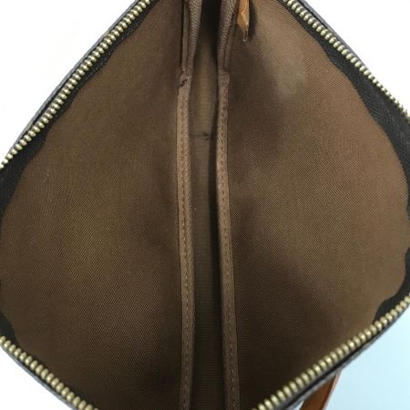  LOUIS VUITTON ルイヴィトン ポーチ モノグラム VI1909 バケットポーチ ブラウン