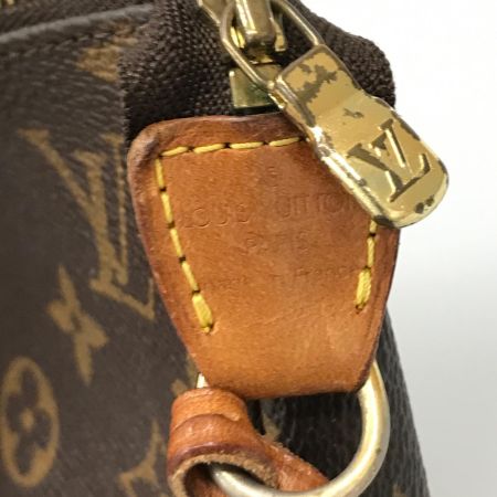  LOUIS VUITTON ルイヴィトン ポーチ モノグラム VI1909 バケットポーチ ブラウン