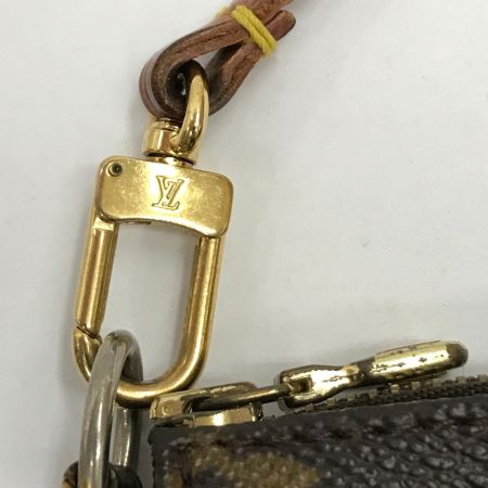  LOUIS VUITTON ルイヴィトン ポーチ モノグラム VI1909 バケットポーチ ブラウン