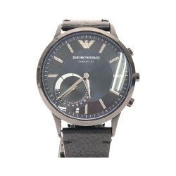 ▼▼ EMPORIO ARMANI エンポリオアルマーニ メンズ腕時計 クオーツ ハイブリッドスマートウォッチ  ART3004 Bランク