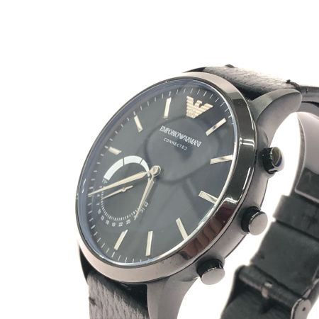  EMPORIO ARMANI エンポリオアルマーニ メンズ腕時計 クオーツ ハイブリッドスマートウォッチ  ART3004