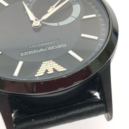  EMPORIO ARMANI エンポリオアルマーニ メンズ腕時計 クオーツ ハイブリッドスマートウォッチ  ART3004