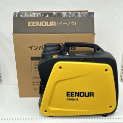 ▼▼ EENOUR インバーター発電機 カセットボンベ式 100v ※動作未確認※通電確認済 GS900i-B イエロー Bランク