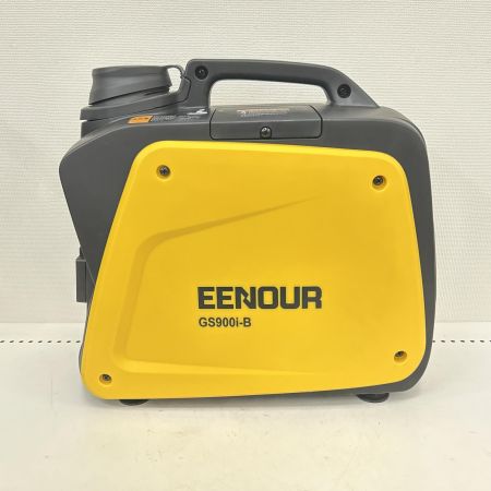  EENOUR インバーター発電機 カセットボンベ式 100v ※動作未確認※通電確認済 GS900i-B イエロー
