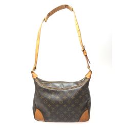 ▼▼ LOUIS VUITTON ルイヴィトン レディース ショルダーバッグ モノグラム ブローニュ30 内ポケットダメージ有 M51265 ブラウン Cランク