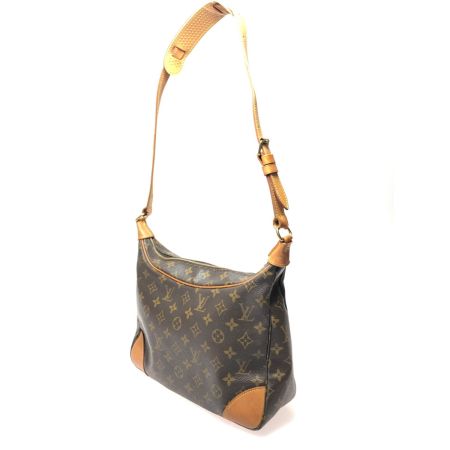  LOUIS VUITTON ルイヴィトン レディース ショルダーバッグ モノグラム ブローニュ30 内ポケットダメージ有 M51265 ブラウン