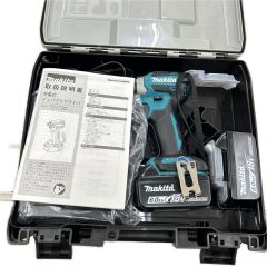 MAKITA マキタ インパクトドライバ コードレス式 18v 充電器・充電池2個・ケース付 TD173DRGX ブルー Sランク