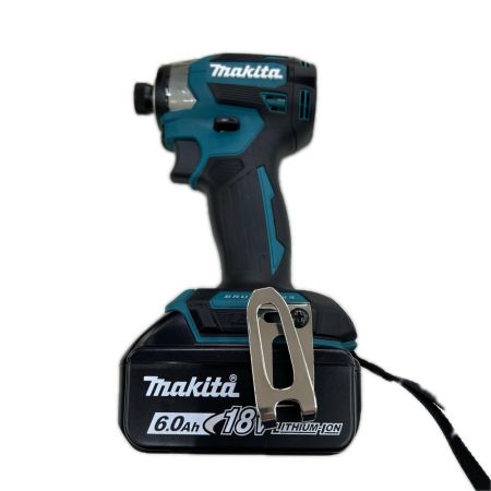 MAKITA マキタ インパクトドライバ コードレス式 18v 充電器・充電池2個・ケース付 TD173DRGX ブルー