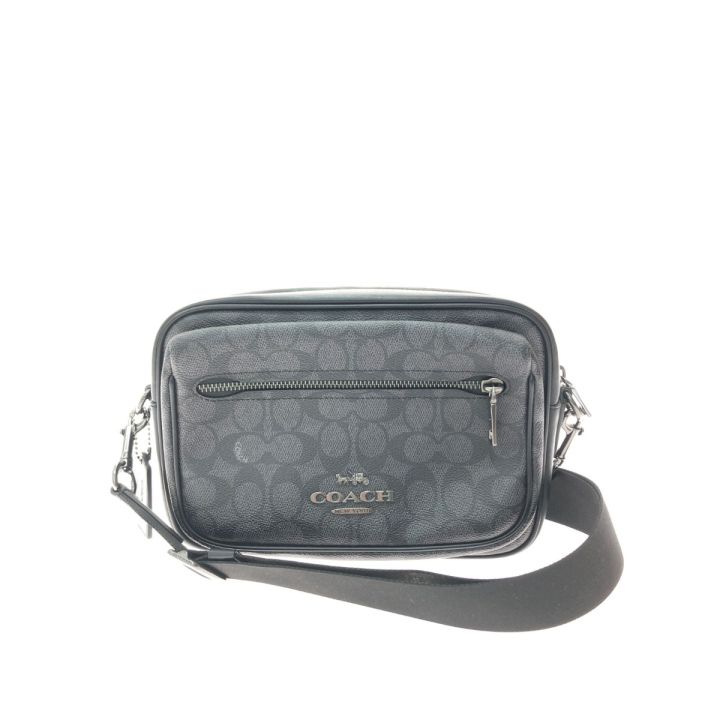 【極美品】COACH メンズ ショルダーバッグ チャールズ ビジネス COACH - COACH コーチ メンズ ビジネス 2WAY ショルダーバッグの