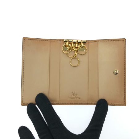  COCOMEISTER ココマイスター レディース キーケース 4連 ブライドルレザー レッド