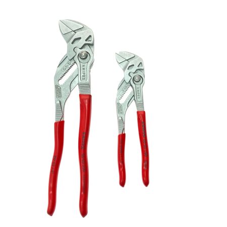  KNIPEX クニペックス ハンドツール プライヤーレンチ 250mm/180mm 2本セット 86 03 250/86 03 180 8603250 レッド