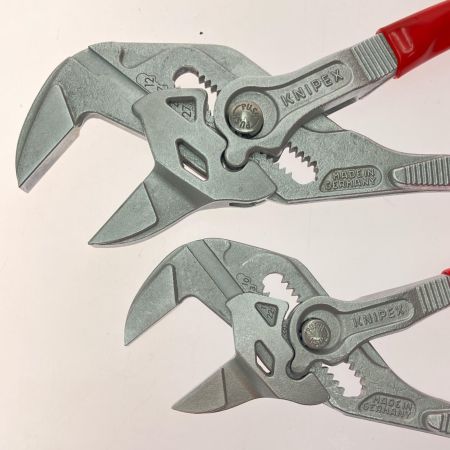  KNIPEX クニペックス ハンドツール プライヤーレンチ 250mm/180mm 2本セット 86 03 250/86 03 180 8603250 レッド