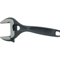 ▼▼ MAC TOOLS マック ハンドツール ワイドアジャスタブルレンチ 全長8インチ 開口最大45mm AWP8WJ ブラック Bランク