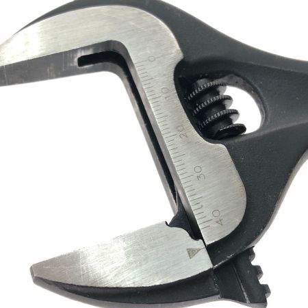  MAC TOOLS マック ハンドツール ワイドアジャスタブルレンチ 全長8インチ 開口最大45mm AWP8WJ ブラック