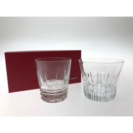  Baccarat バカラ クリスタルガラス エトナロックグラス&アルルカンオールドファッションタンブラー 2点セット