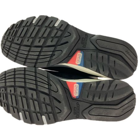  NEW BALANCE ニュー・バランス レディース スニーカー MADE IN U.S.A. width:D スエード 24cm タグ付 M992BL ブラック