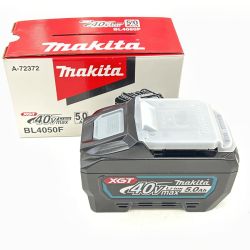 ▼▼ MAKITA マキタ バッテリー 40v 5.0Ah PSEマーク有 BL4050F ブラック Sランク