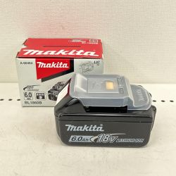 ▼▼ MAKITA マキタ バッテリー PSEマーク有 BL1860B ブラック Sランク
