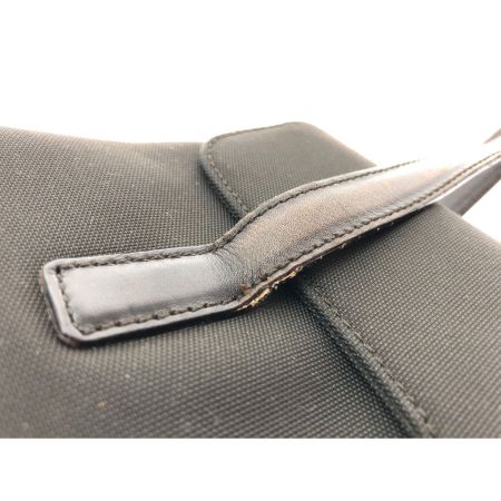  Ferragamo サルヴァトーレフェラガモ  レディース ショルダーバッグ キャンバス×レザー フラップ ブラウン