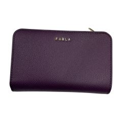  FURLA フルラ 二つ折り財布 アウトレット BX0306 パープル Bランク