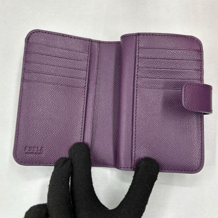  FURLA フルラ 二つ折り財布 アウトレット BX0306 パープル