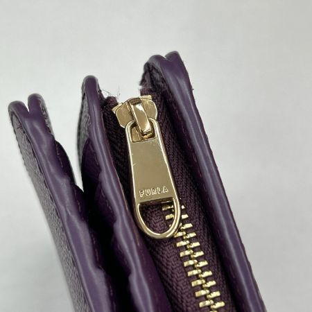  FURLA フルラ 二つ折り財布 アウトレット BX0306 パープル