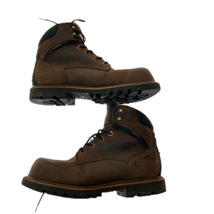 CHIPPEWA メンズ ワークブーツ プレミアム ウォータープルーフ ロガー