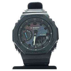 ▼▼ CASIO カシオ メンズ腕時計 クオーツ デジアナウォッチ G-SHOCK Rainbow Brick Wall series GA-2100RW Bランク