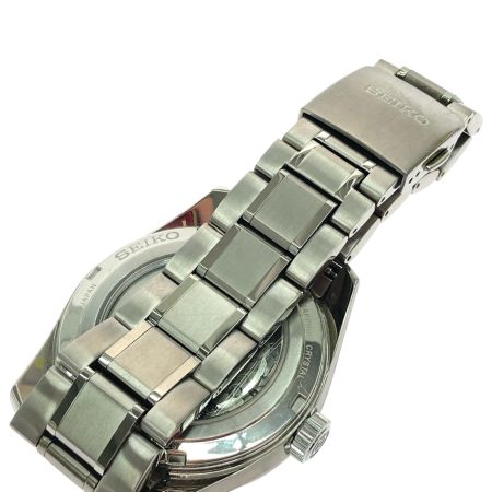  SEIKO セイコー メンズ腕時計 自動巻き シャープエッジシリーズ プレサージュ 裏スケルトン 6R38-00A0