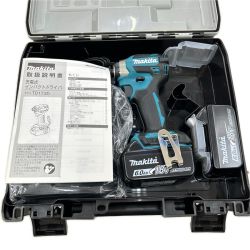 MAKITA マキタ インパクトドライバ コードレス式 18v 充電器・充電池2個・ケース付 TD173DRGX ブルー Sランク