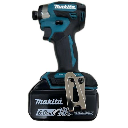 MAKITA マキタ インパクトドライバ コードレス式 18v 充電器・充電池2個・ケース付 TD173DRGX ブルー