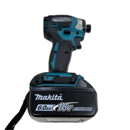 MAKITA マキタ インパクトドライバ コードレス式 18v 充電器・充電池2個・ケース付 TD173DRGX ブルー