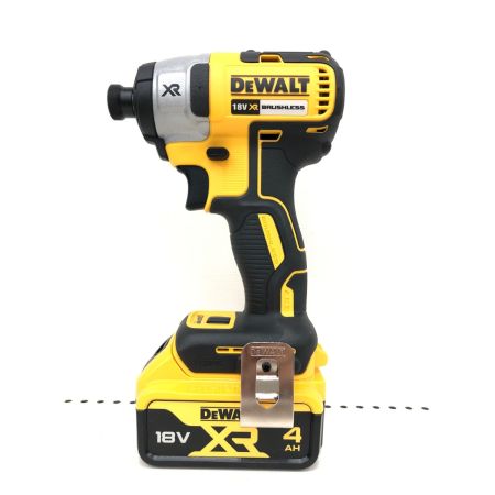  DEWALT コードレス式 18V 充電式インパクトドライバ PSEマーク有 充電器・充電池2個・ビット・ケース付 DCF887M2