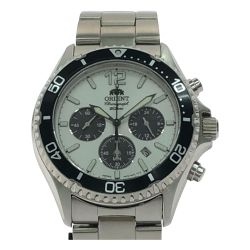 ▼▼ ORIENT オリエント メンズ腕時計 ソーラー充電 Mako マコ SOLAR PANDA ソーラーパンダ VS75-UAB0 Bランク