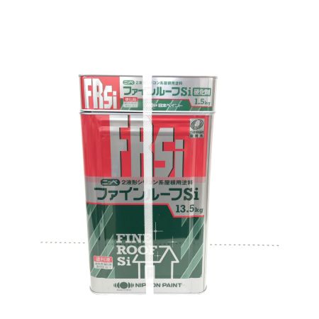   日本ペイント ニッペ 2液形シリコン系屋根用塗料 コーヒーブラウン ファインルーフSi 15kg