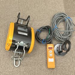 ▼▼ RYOBI リョービ ウインチ WI-125 オレンジ Bランク