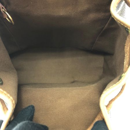  LOUIS VUITTON ルイヴィトン レディース リュックサック モノグラム ミニモンスリ M51137 ブラウン