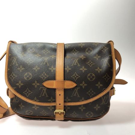  LOUIS VUITTON ルイヴィトン レディース ショルダーバッグ モノグラム ソミュール30 M42256 ブラウン