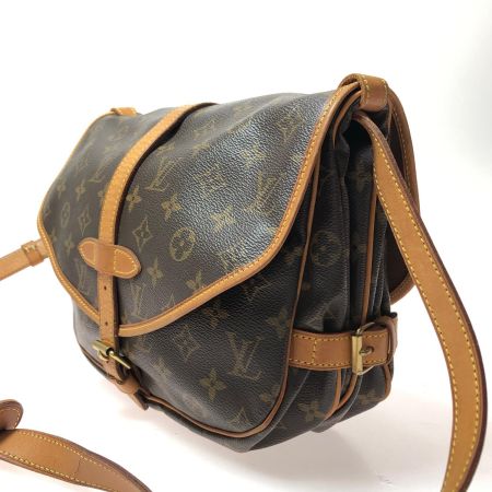  LOUIS VUITTON ルイヴィトン レディース ショルダーバッグ モノグラム ソミュール30 M42256 ブラウン