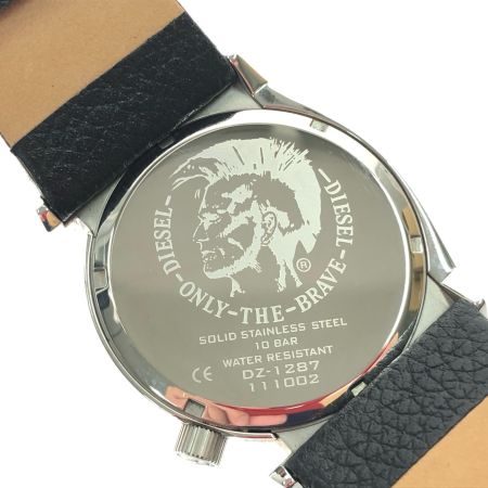  DIESEL ディーゼル メンズ腕時計 クオーツ アナログ レザーベルト Only The Brave  DZ-1287