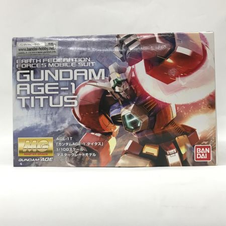  BANDAI バンダイ プラモデル 1/100 MG ガンダムAGE-1 タイタス 「機動戦士ガンダムAGE」