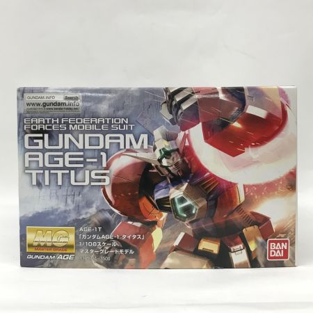  BANDAI バンダイ プラモデル 1/100 MG ガンダムAGE-1 タイタス 「機動戦士ガンダムAGE」