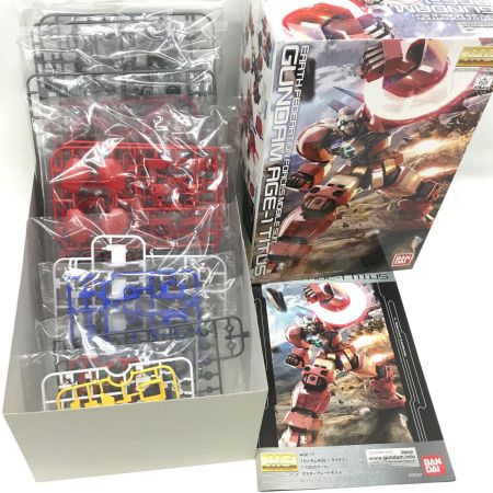 BANDAI バンダイ プラモデル 1/100 MG ガンダムAGE-1 タイタス 「機動戦士ガンダムAGE」