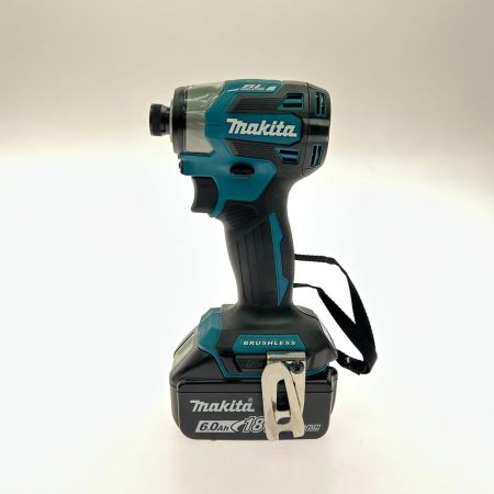  MAKITA マキタ インパクトドライバ コードレス式 18v 充電器・充電池2個・ケース付 TD173DRGX ブルー
