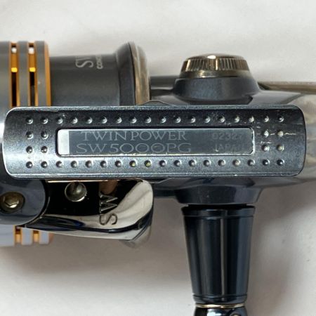  SHIMANO シマノ スピニングリール ツインパワーSW5000PG ノブカスタム 02327