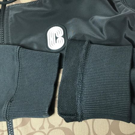  COACH コーチ ジップアップパーカー ロゴ入り フード付き SIZE S C7817