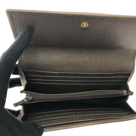  GUCCI グッチ レディース 長財布 GGスプリーム シェリーライン ディズニーコラボ 3匹の子豚 357803 ベージュ