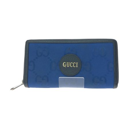  GUCCI グッチ ユニセックス 長財布 ジップアラウンドウォレット オフ ザ グリッド 625576 ブルー