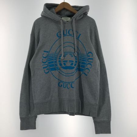  GUCCI グッチ パーカー　SIZE S グレー フド付き 475374 XJCSO グレー