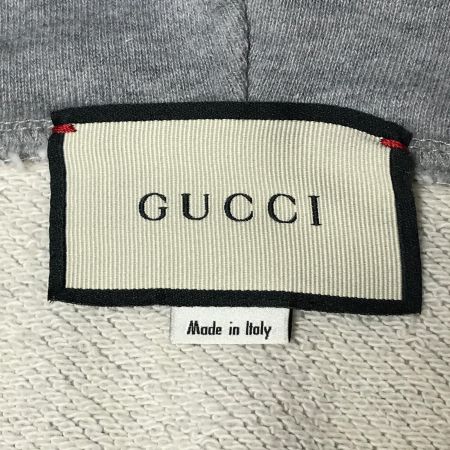  GUCCI グッチ パーカー　SIZE S グレー フド付き 475374 XJCSO グレー